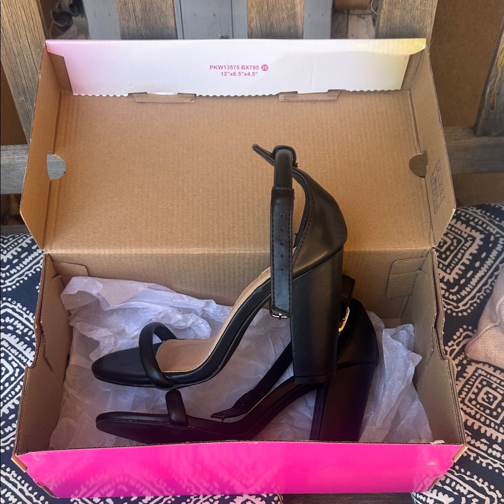 Elegant Black Women's Heels